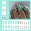 12 Sizes-24 Pcs Press On Nails W881