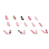 12 Sizes-24 Pcs Press On Nails W073