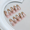12 Sizes-24 Pcs Press On Nails Z1299