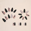 12 Sizes-24 Pcs Press On Nails W372