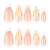 12 Sizes-24 Pcs Press On Nails JP3796