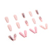 12 Sizes-24 Pcs Press On Nails Z416