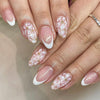 12 Sizes-24 Pcs Press On Nails C625