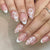 12 Sizes-24 Pcs Press On Nails C625