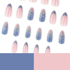 12 Sizes-24 Pcs Press On Nails JP3903