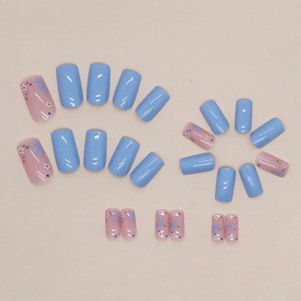 12 Sizes-24 Pcs Press On Nails W655