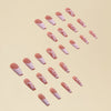 12 Sizes-24 Pcs Press On Nails Y036