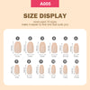 288 Pcs Press On Nails A005