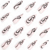 12 Sizes-24 Pcs Press On Nails JP2855