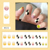12 Sizes-24 Pcs Press On Nails R563