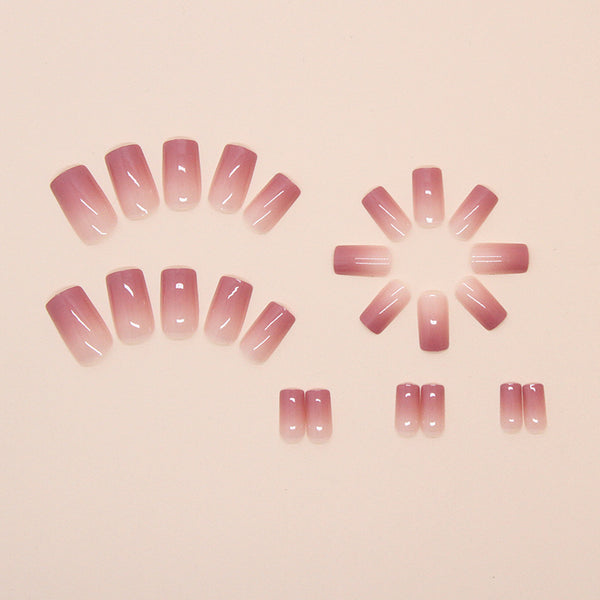 12 Sizes-24 Pcs Press On Nails W1717