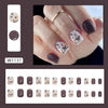 12 Sizes-24 Pcs Press On Nails W1137