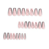 12 Sizes-24 Pcs Press On Nails JP3113