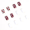 12 Sizes-24 Pcs Press On Nails JP1547