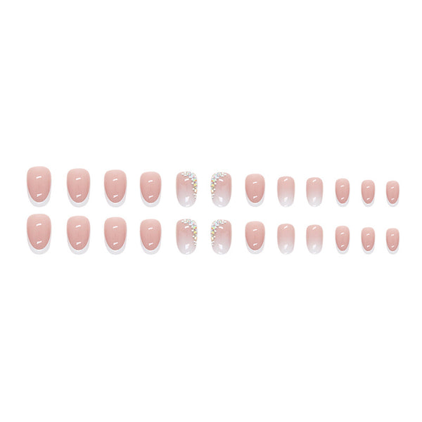 12 Sizes-24 Pcs Press On Nails Z674