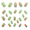 12 Sizes-24 Pcs Press On Nails Y586