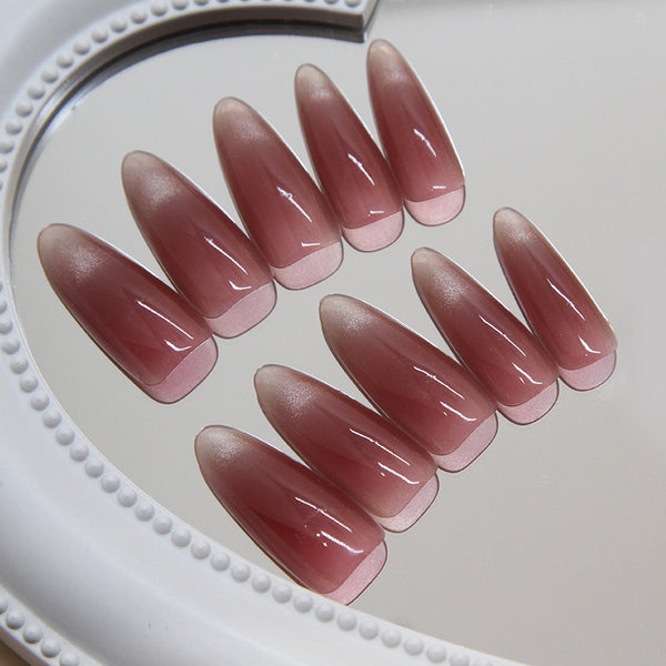 12 Sizes-24 Pcs Press On Nails MY074