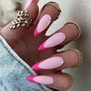 12 Sizes-24 Pcs Press On Nails W1151