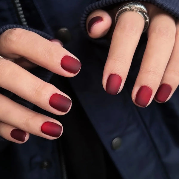 12 Sizes-24 Pcs Press On Nails R934
