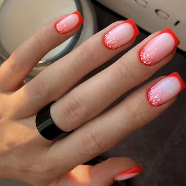12 Sizes-24 Pcs Press On Nails W859
