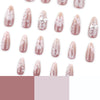 12 Sizes-24 Pcs Press On Nails JP3857