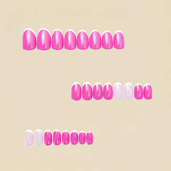 12 Sizes-24 Pcs Press On Nails Y541