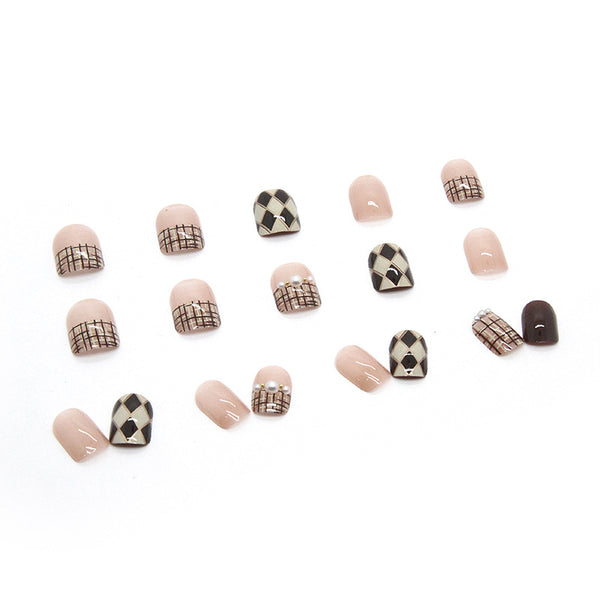 12 Sizes-24 Pcs Press On Nails Z517