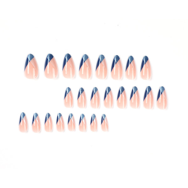 12 Sizes-24 Pcs Press On Nails JP1996