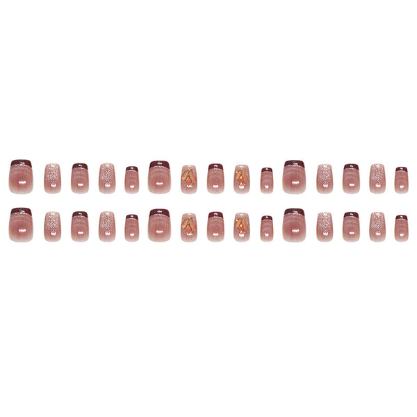 30 Pcs Press On Nails MY167