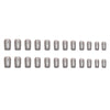 12 Sizes-24 Pcs Press On Nails W1195