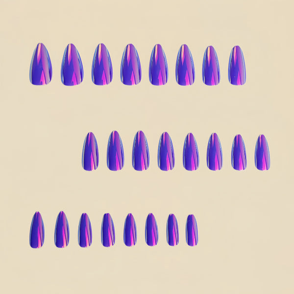 12 Sizes-24 Pcs Press On Nails Y01-2