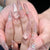 12 Sizes-24 Pcs Press On Nails MY071