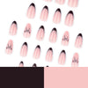 12 Sizes-24 Pcs Press On Nails JP4270