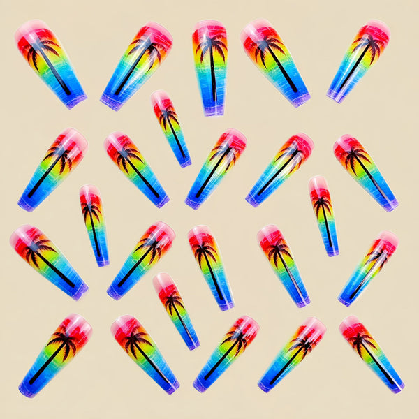 12 Sizes-24 Pcs Press On Nails Y829