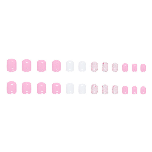 12 Sizes-24 Pcs Press On Nails W577