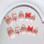 15 Sizes-30 Pcs Press On Nails T197