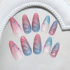 12 Sizes-24 Pcs Press On Nails W1982