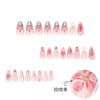 12 Sizes-24 Pcs Press On Nails JP4076
