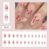 12 Sizes-24 Pcs Press On Nails R201