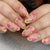 12 Sizes-24 Pcs Press On Nails W1016
