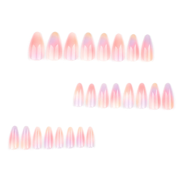 12 Sizes-24 Pcs Press On Nails JP3473