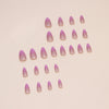 12 Sizes-24 Pcs Press On Nails W1564
