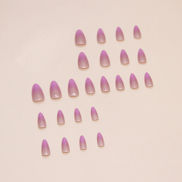 12 Sizes-24 Pcs Press On Nails W1564