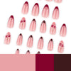 12 Sizes-24 Pcs Press On Nails JP4050