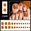 12 Sizes-24 Pcs Press On Nails C2049