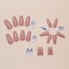 12 Sizes-24 Pcs Press On Nails W1832