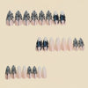 12 Sizes-24 Pcs Press On Nails y2059-24