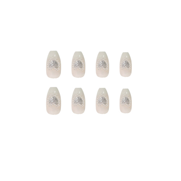 12 Sizes-24 Pcs Press On Nails JP1315