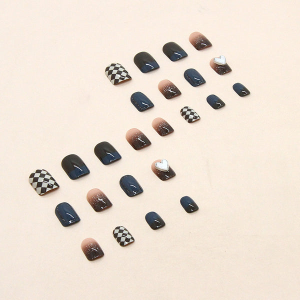 12 Sizes-24 Pcs Press On Nails Z558