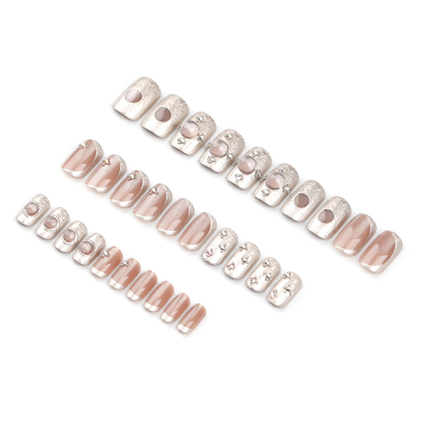 15 Sizes-30 Pcs Press On Nails GN027